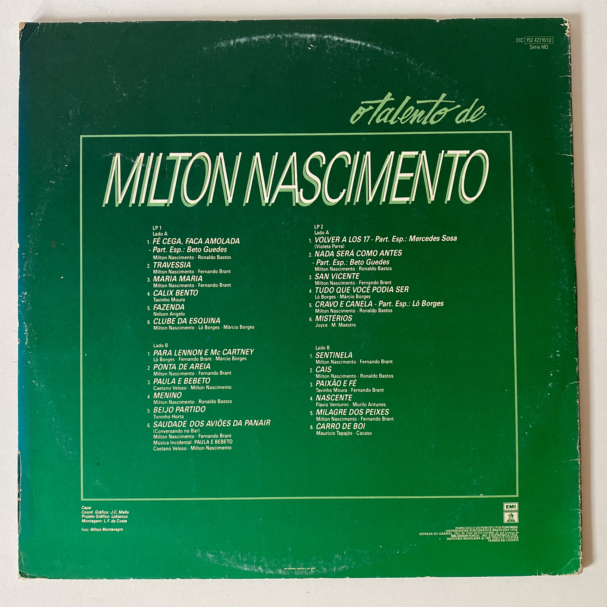 Milton Nascimento — O Talento De Milton Nascimento - Imagem 2