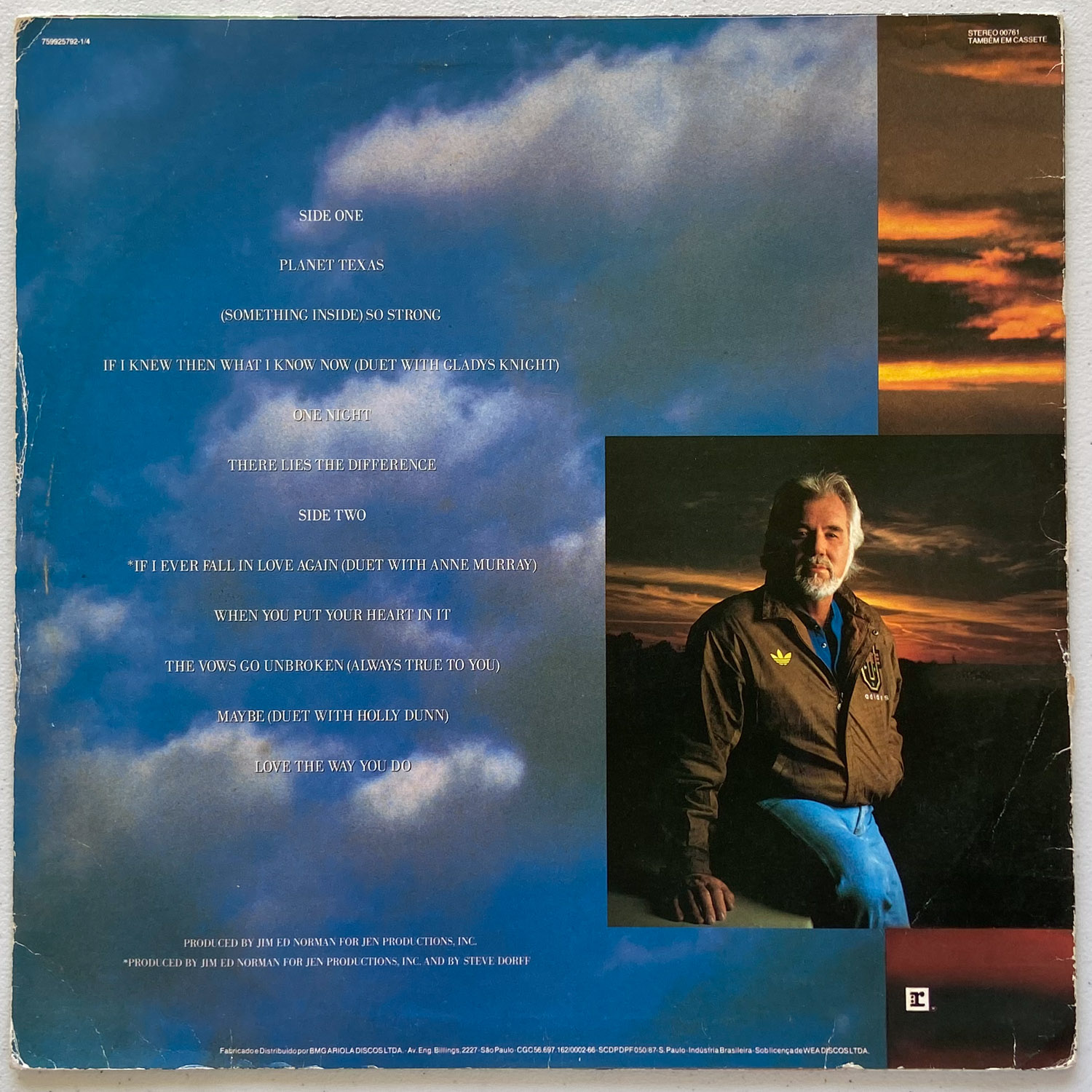 Kenny Rogers — Something Inside So Strong - Imagem 2