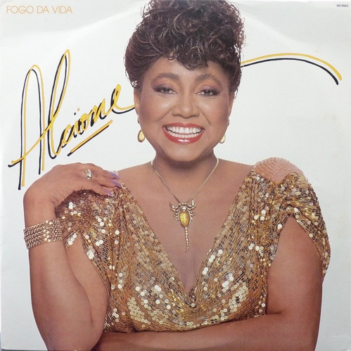 Alcione - Fogo Da Vida (LP Promocional, Capa: G Disco: G+)