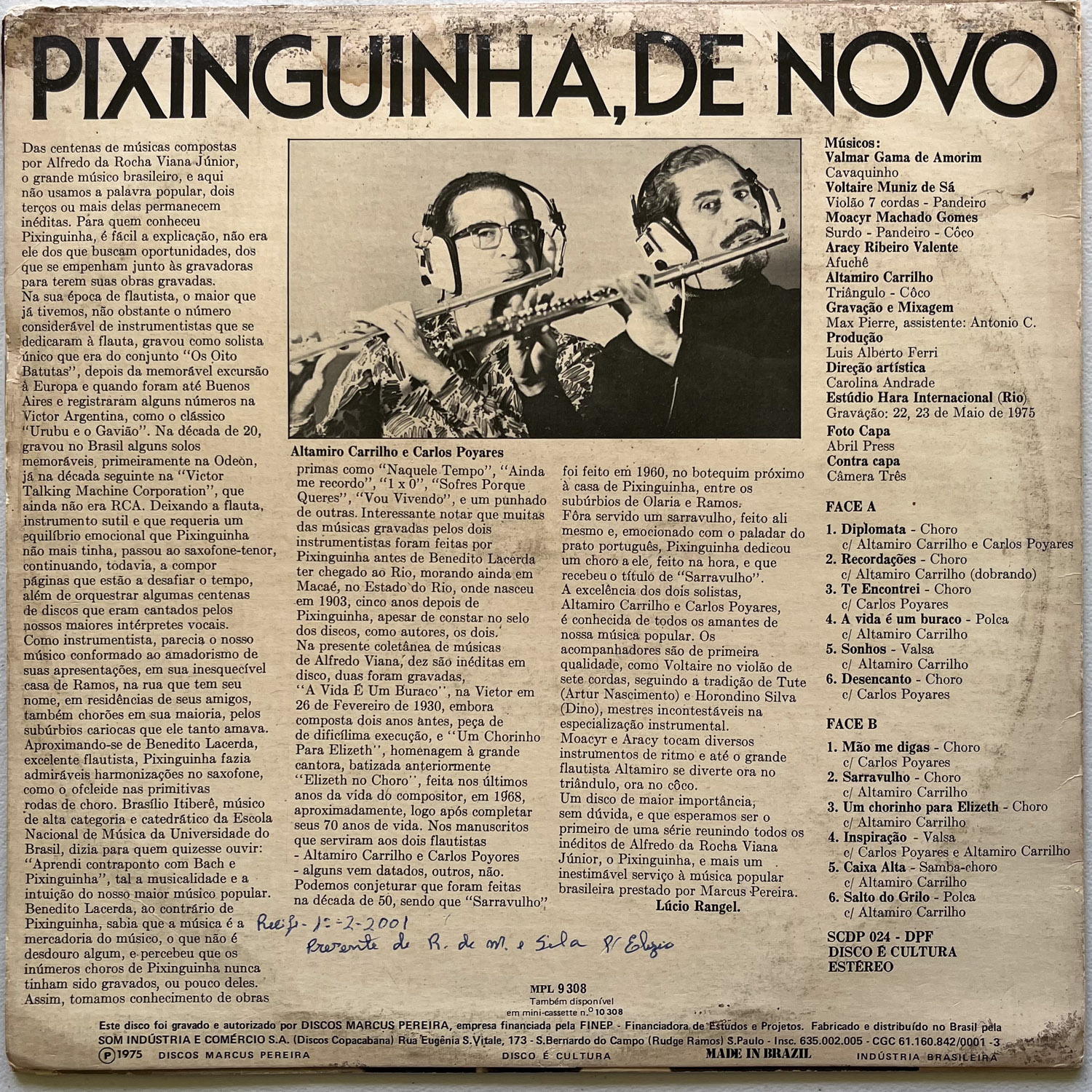 Pixinguinha, De Novo - Imagem 2