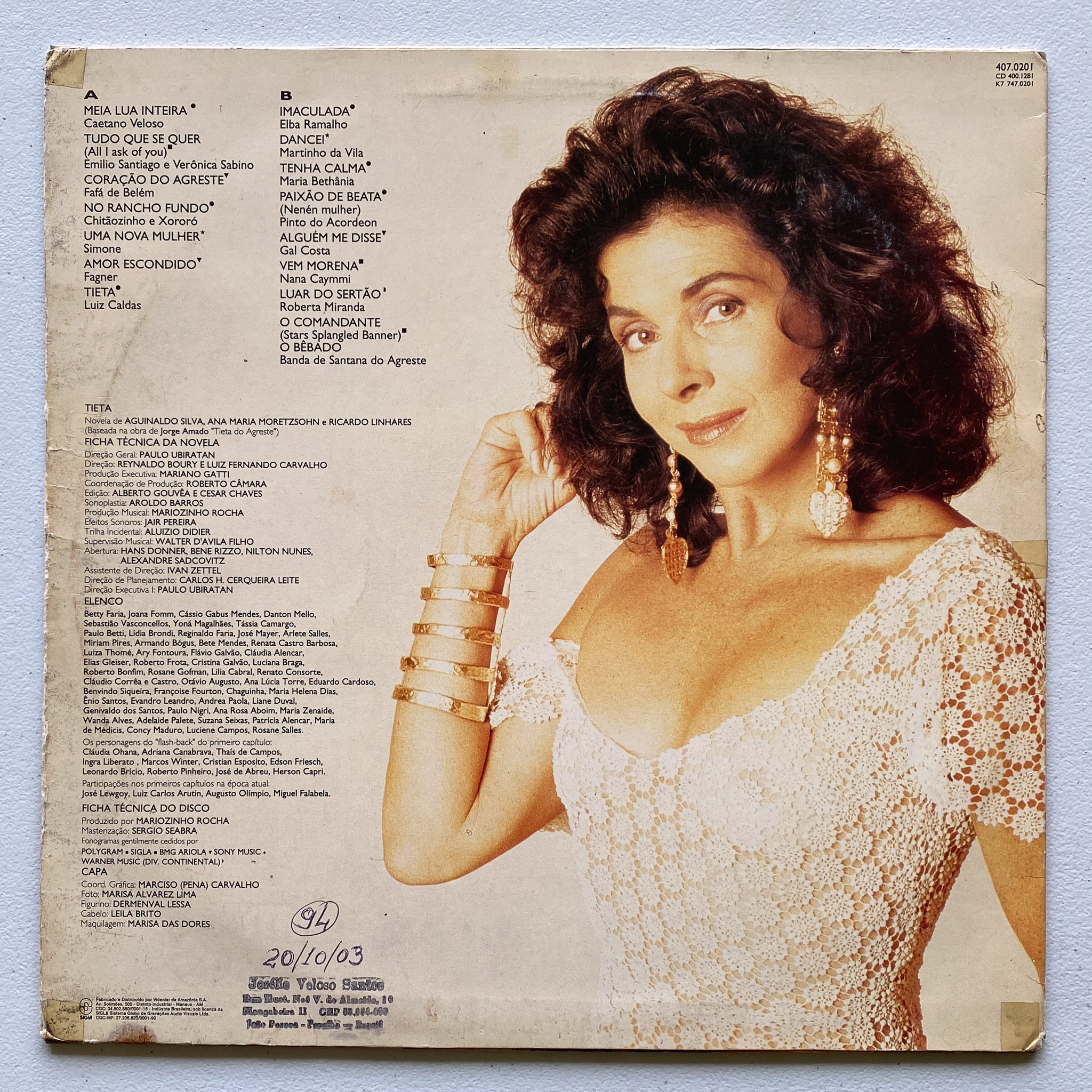 Various — Tieta Especial - Imagem 2