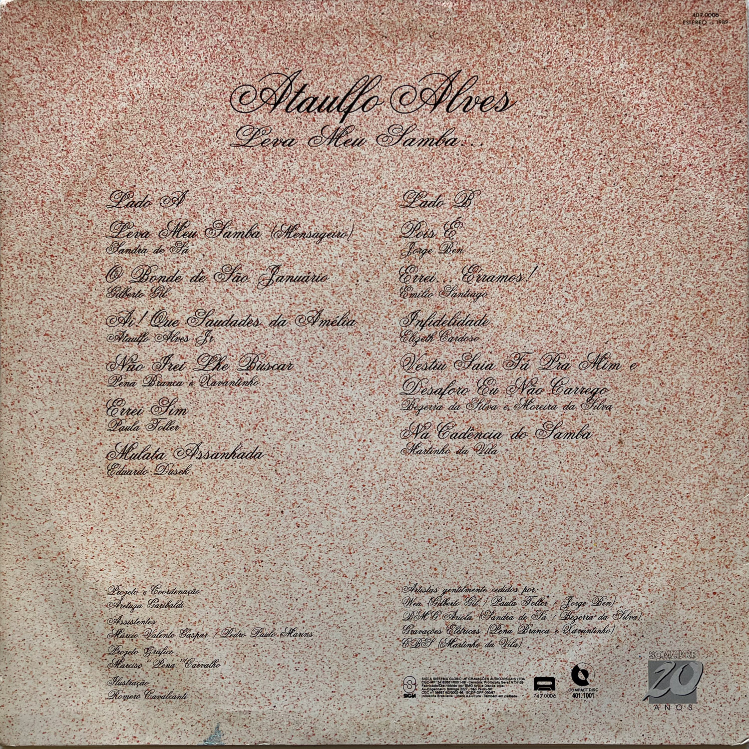 Ataulfo Alves - Leva Meu Samba - Imagem 2