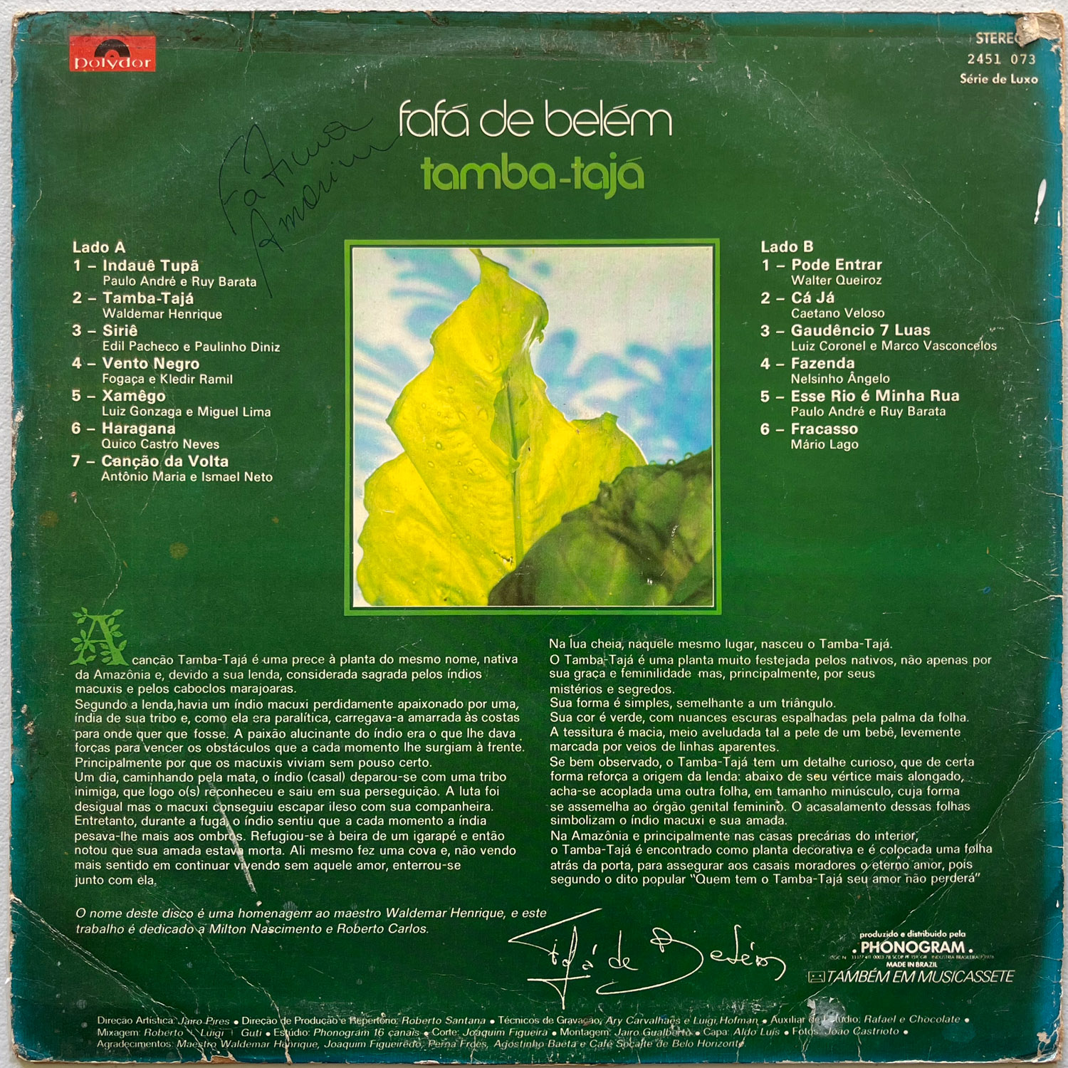 Fafá de Belém — Tamba-Tajá - Imagem 2
