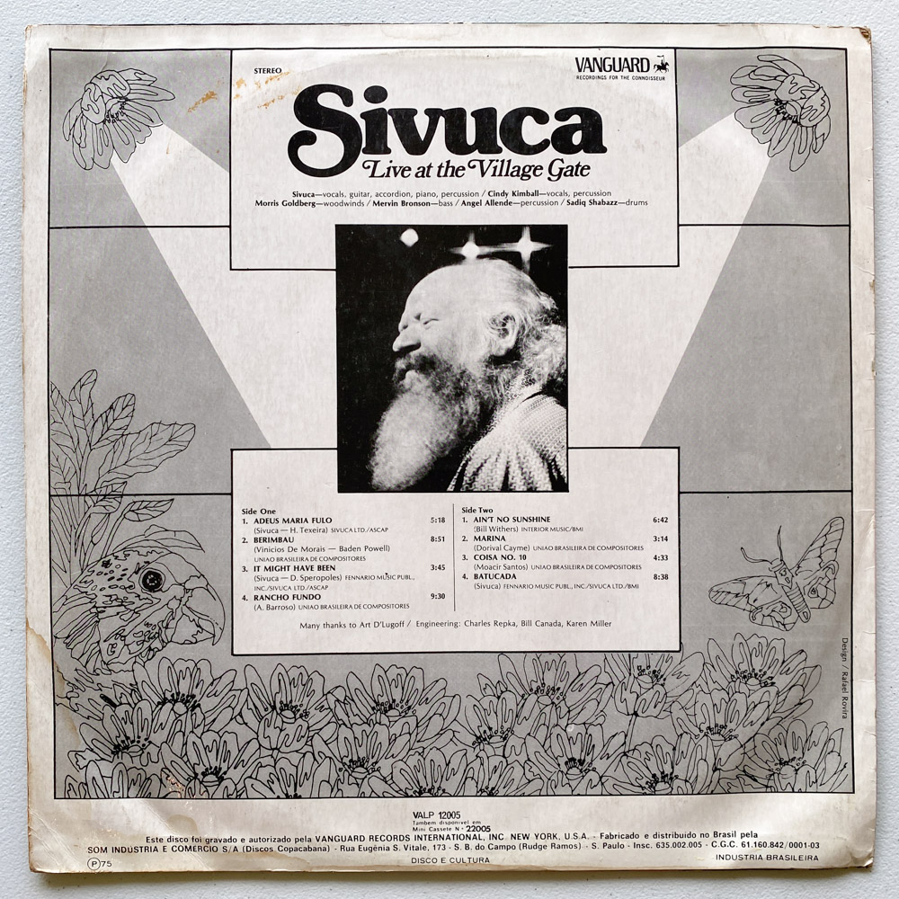 Sivuca — Live At The Village Gate - Imagem 2