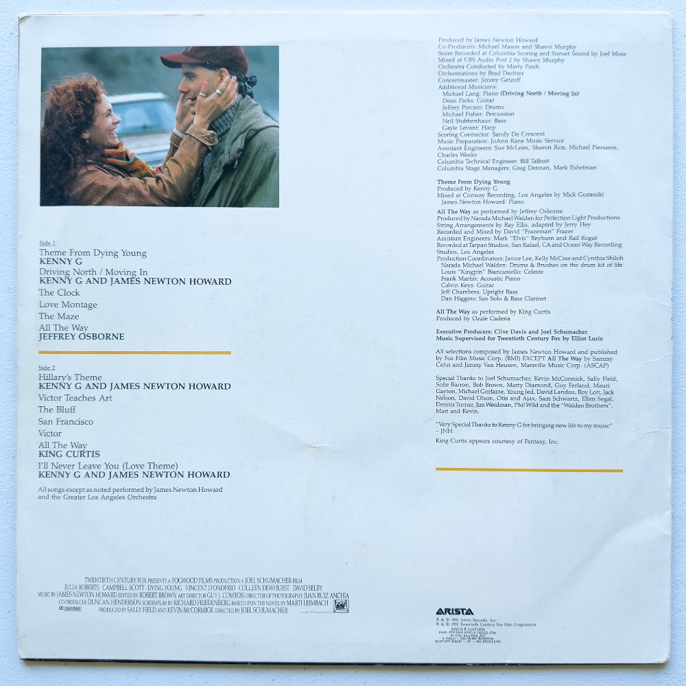 Dying Young - Trilha Sonora Original Do Filme Tudo Por Amor - Imagem 2