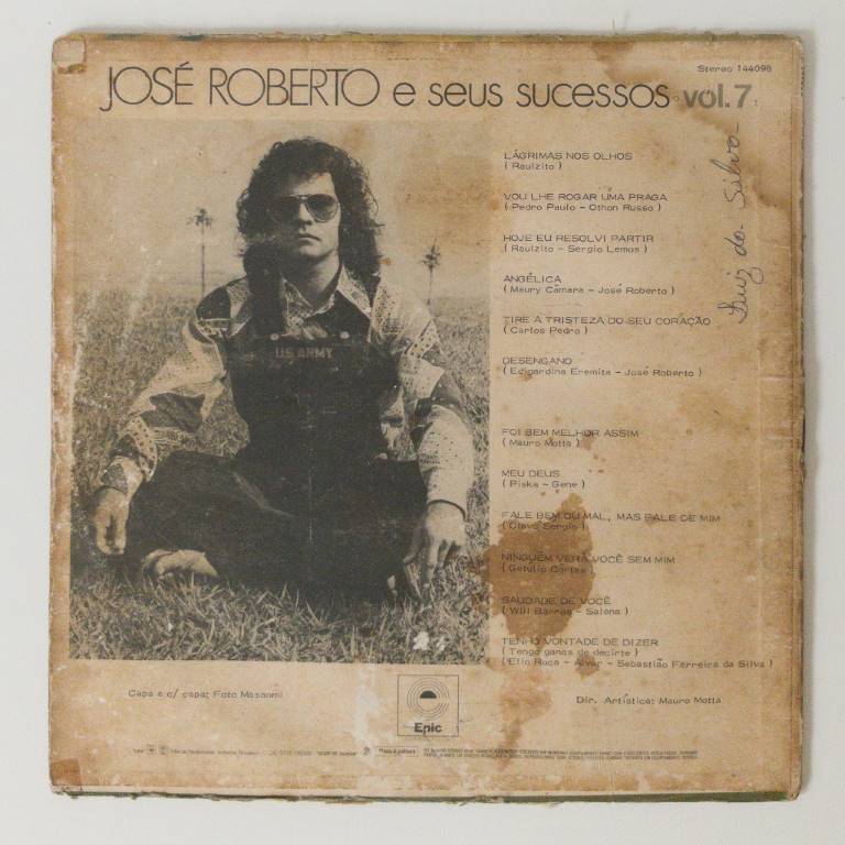 José Roberto e Seus Sucessos, Vol. 7 - Imagem 2