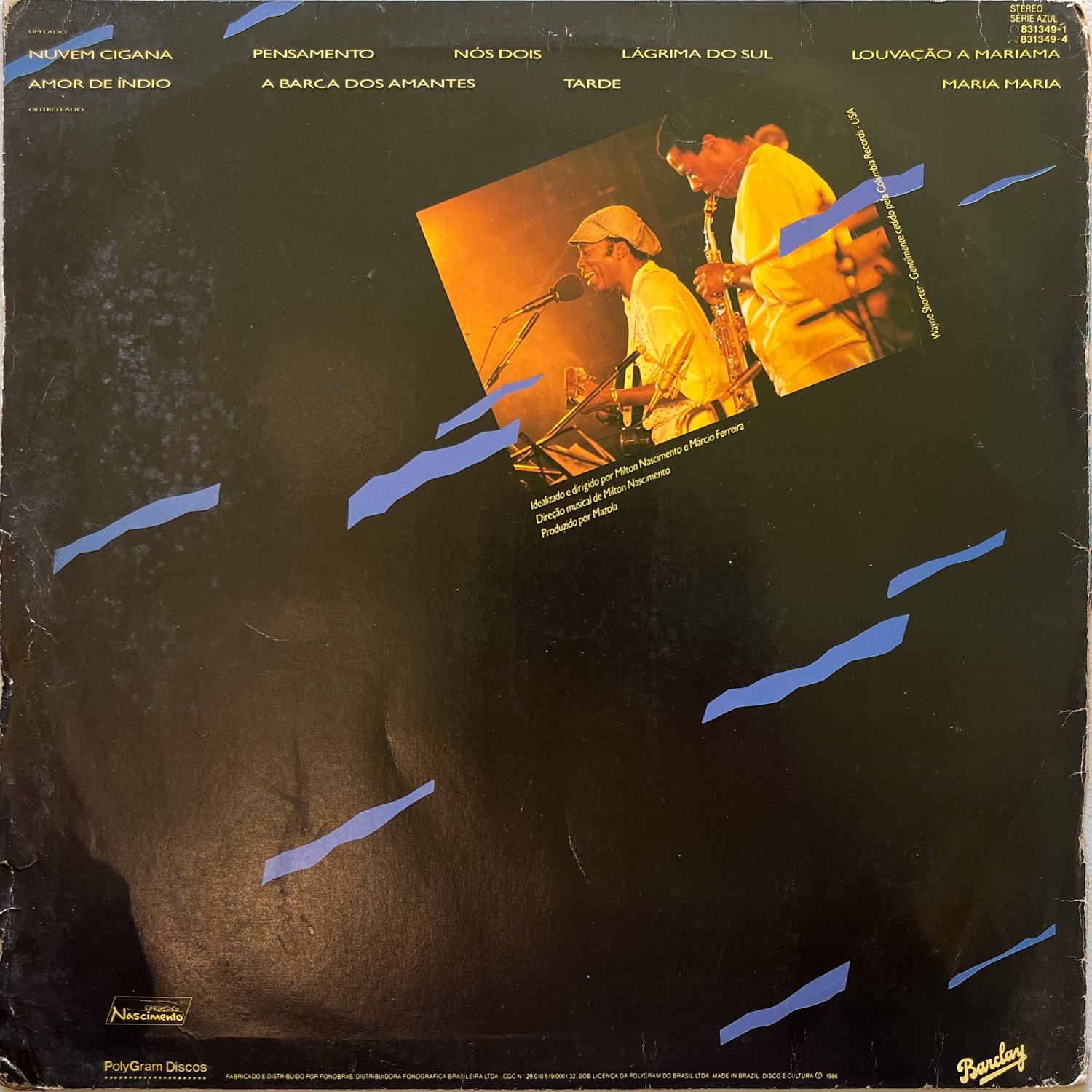 Milton Nascimento e Wayne Shorter — A Barca Dos Amantes - Imagem 2