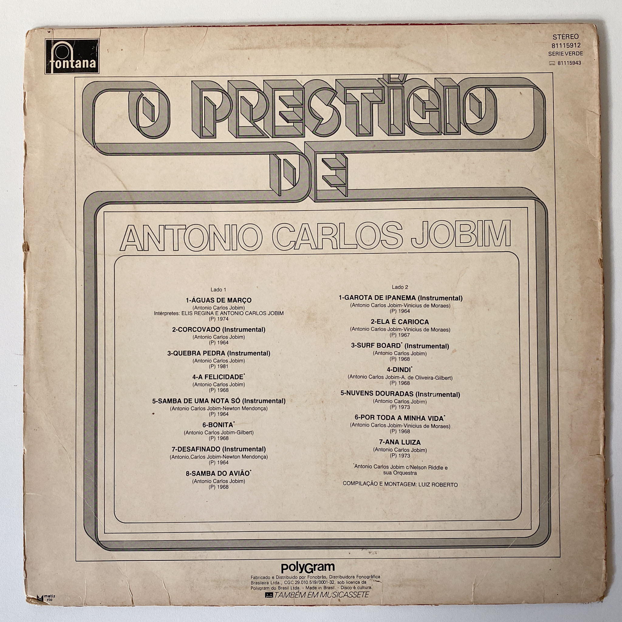 O Prestígio De Antonio Carlos Jobim - Imagem 2