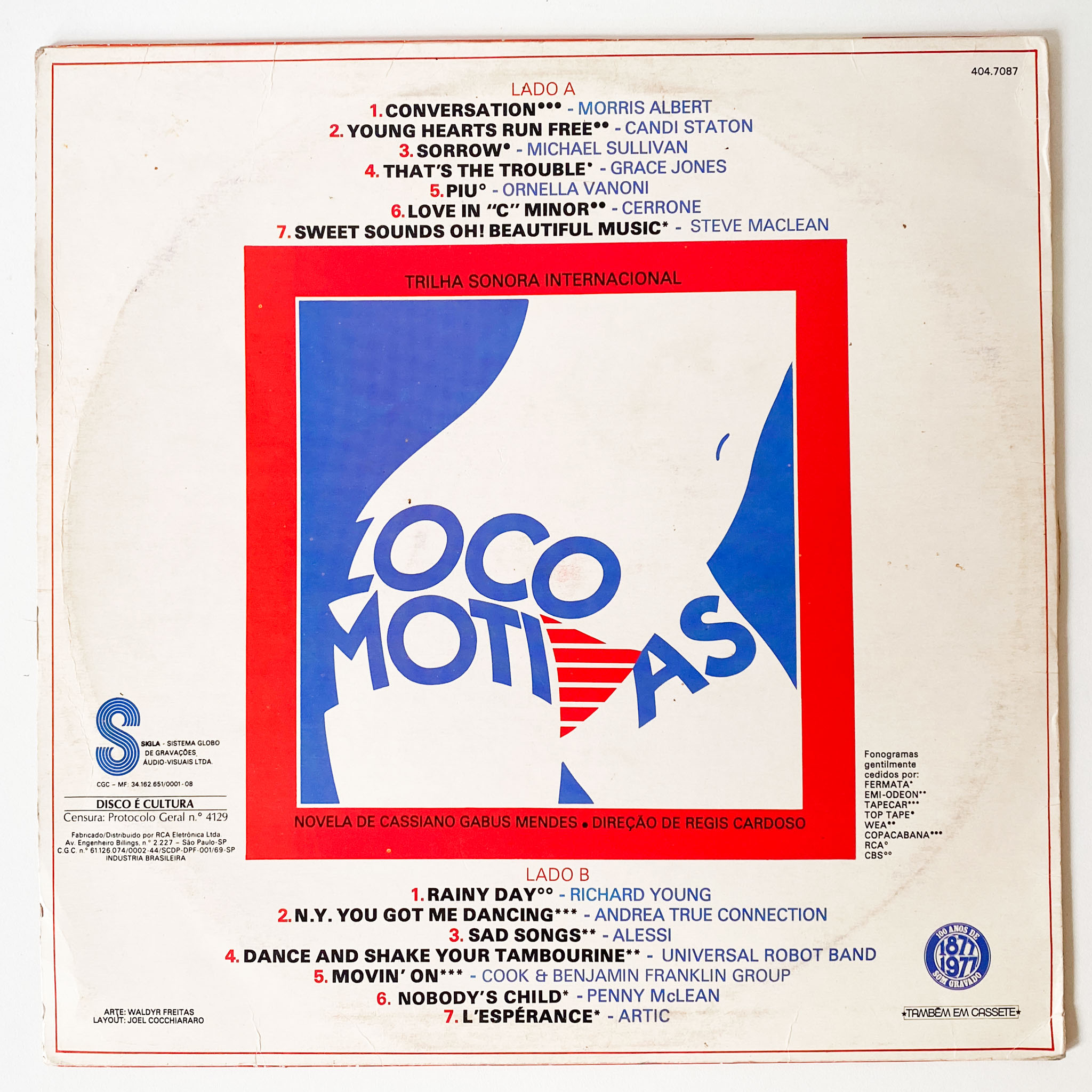 Various — Loco-Motivas (Trilha Sonora Internacional) - Imagem 2