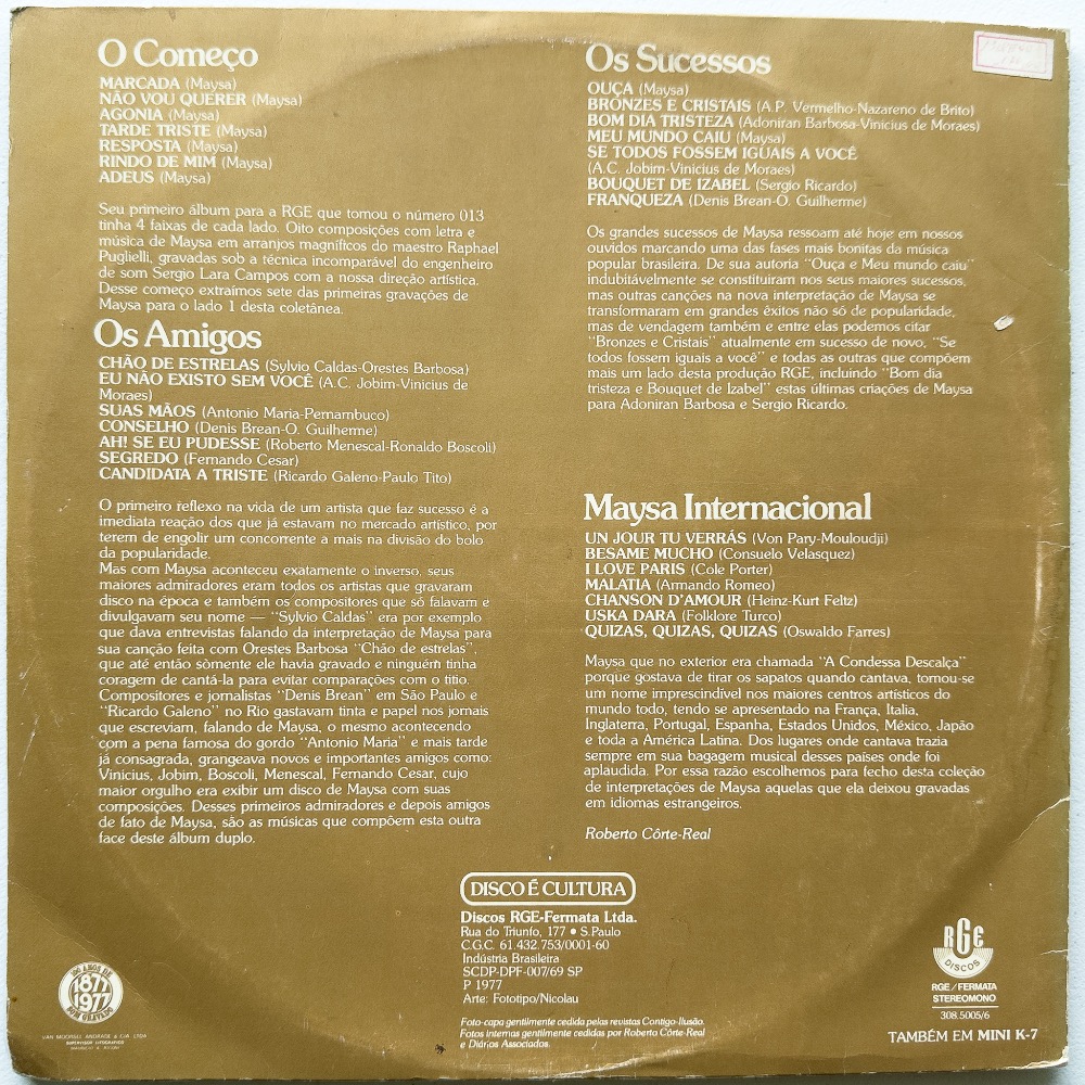 Maysa Matarazzo — Para Sempre Maysa - Imagem 2