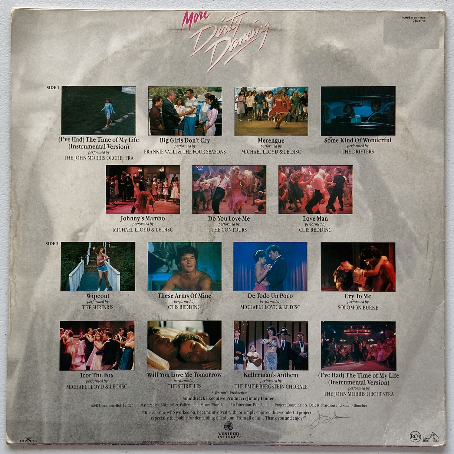 Various — More Dirty Dancing (More Original Music From The Hit Motion Picture “Dirty Dancing”) - Imagem 2