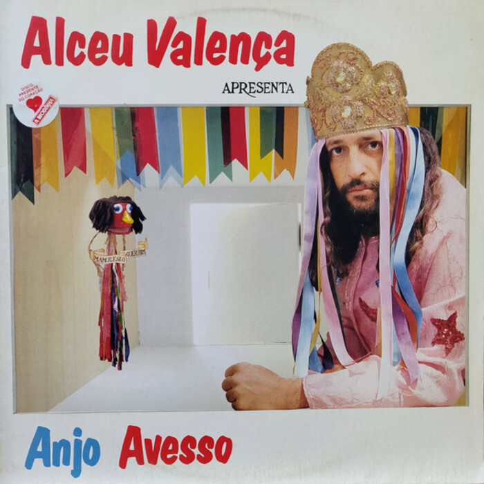 Alceu Valença — Alceu Valença — Anjo Avesso, capa do disco