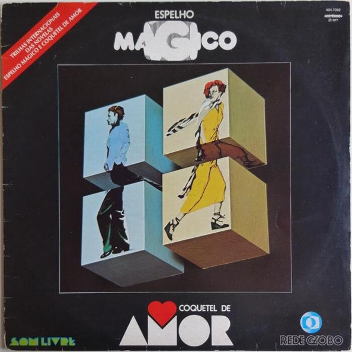 Various — Various — Espelho Mágico / Coquetel De Amor (Trilhas Internacionais Das Novelas), capa do disco
