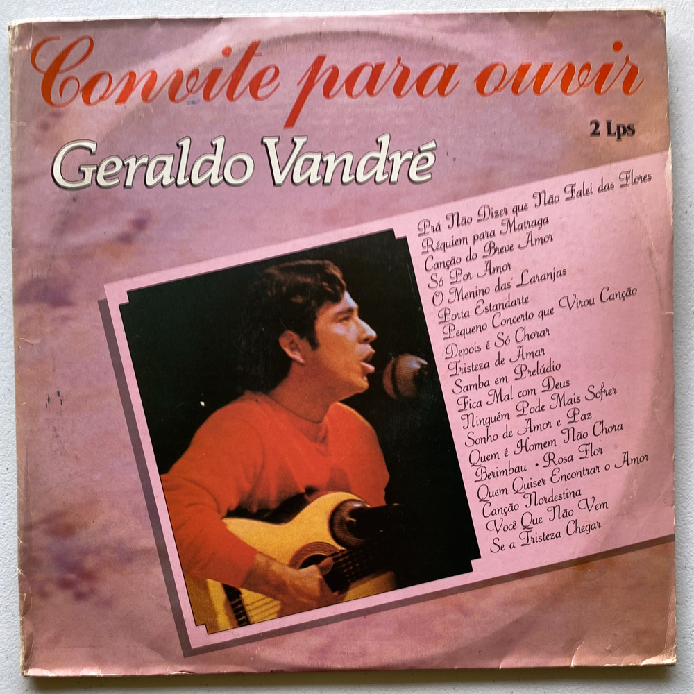 Convite Para Ouvir Geraldo Vandré