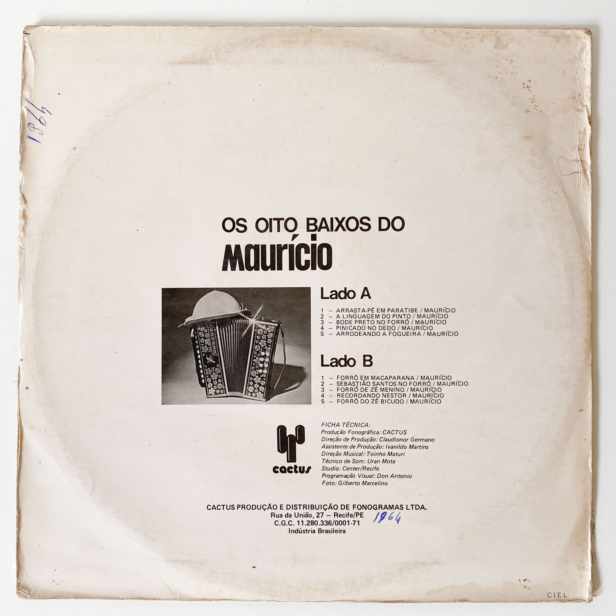 Manoel Maurício — Os Oito Baixos Do Maurício - Imagem 2