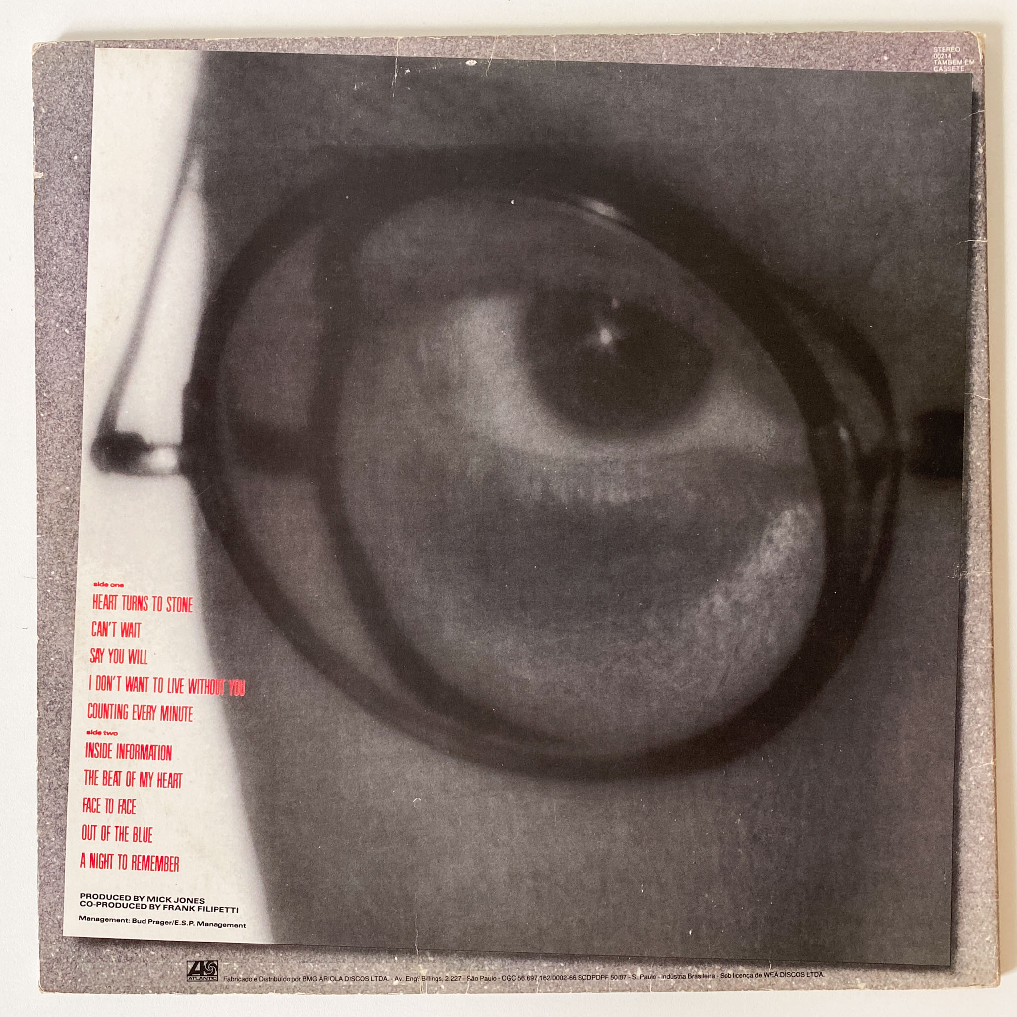 Foreigner — Inside Information - Imagem 2