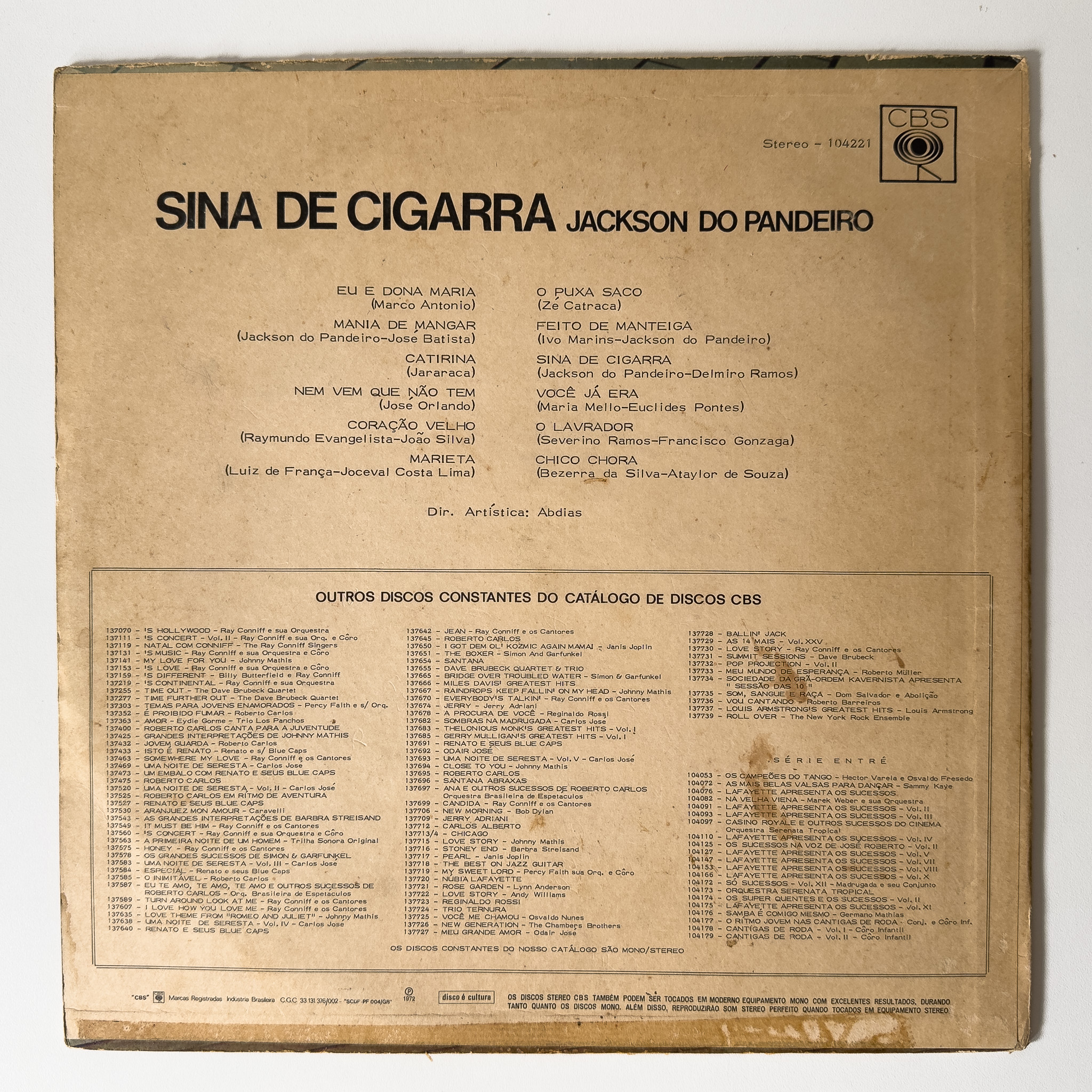 Jackson Do Pandeiro — Sina de Cigarra - Imagem 2