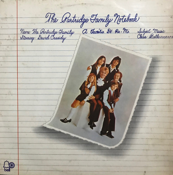 The Partridge Family,Shirley Jones (2) e David Cassidy — The Partridge Family Notebook