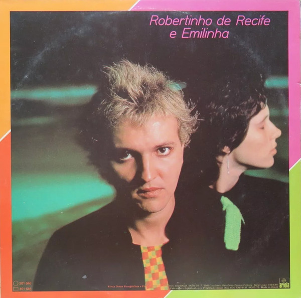 Robertinho De Recife e Emilinha — Robertinho De Recife e Emilinha — Robertinho De Recife E Emilinha, capa do disco