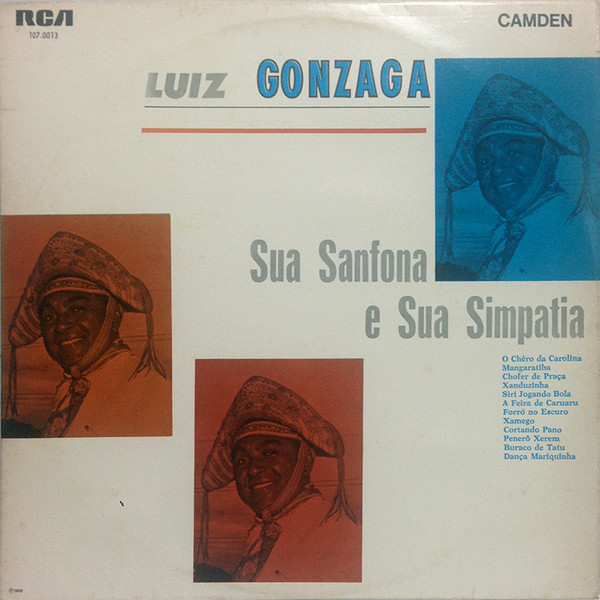 Luiz Gonzaga — Sua Sanfona E Sua Simpatia, capa do disco