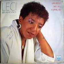 Leci Brandão — Um Beijo No Seu Coração, capa do disco