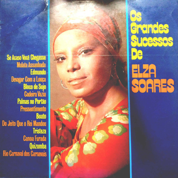 Elza Soares — Elza Soares — Os Grandes Sucessos De Elza Soares, capa do disco