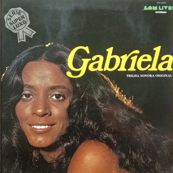 Various — Gabriela (Trilha Sonora Original), capa do disco