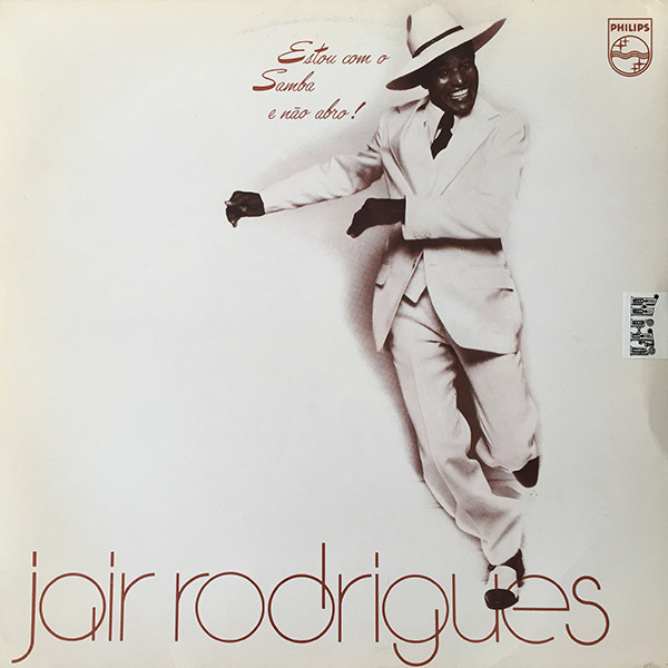 Jair Rodrigues — Estou Com O Samba E Não Abro!, capa do disco