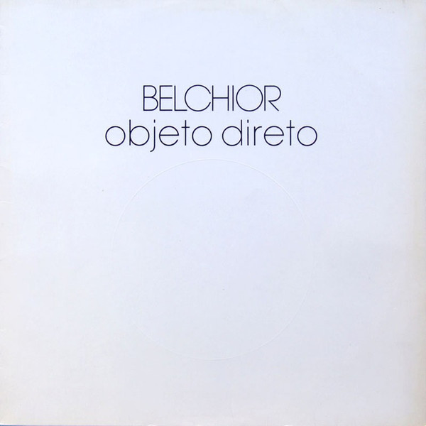 Belchior — Objeto Direto, capa do disco
