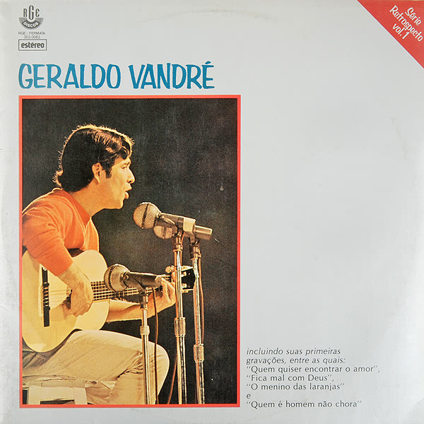 Geraldo Vandré — Retrospecto Vol. 1, capa do disco
