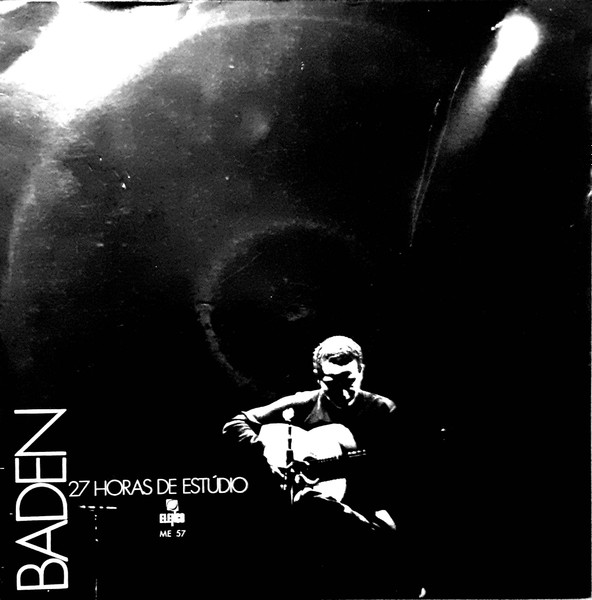 Baden Powell — 27 Horas de Estúdio, capa do disco