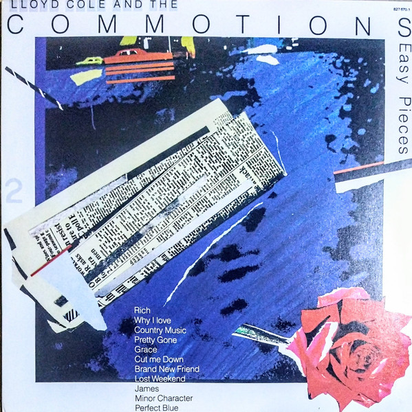 Lloyd Cole & The Commotions — Easy Pieces, capa do disco