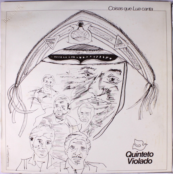 Quinteto Violado — Coisas Que Lua Canta, capa do disco
