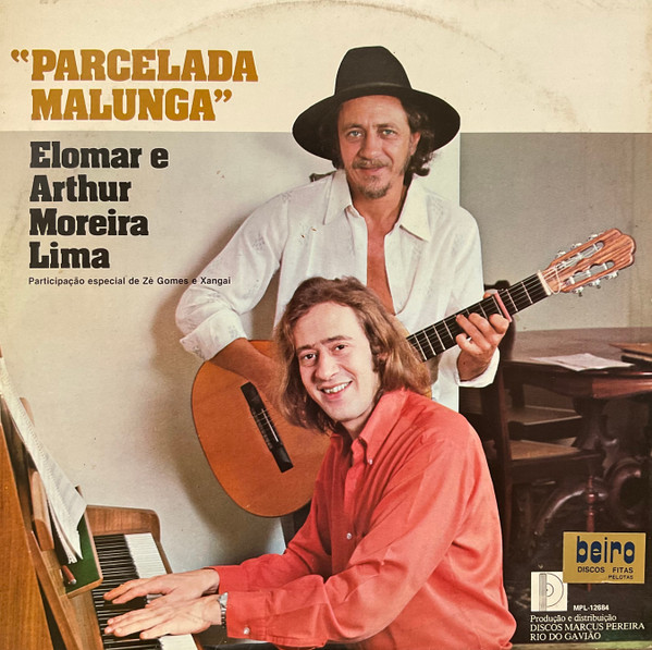 Elomar e Arthur Moreira Lima — Parcelada Malunga, capa do disco