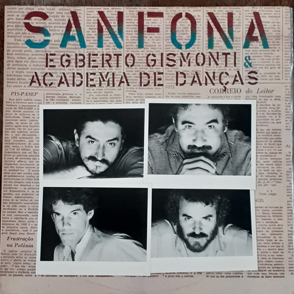 Egberto Gismonti e Academia De Danças — Egberto Gismonti e Academia De Danças — Sanfona, capa do disco