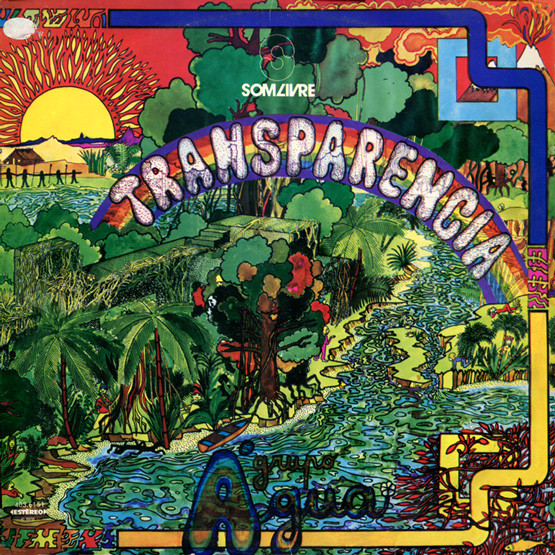 Capa do disco Grupo Água – Transparencia (LP, Capa: VG+ Disco: VG+)