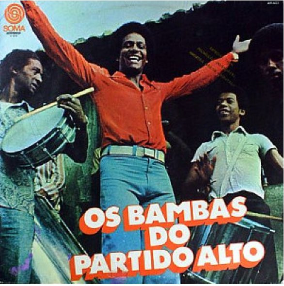 Various — Various — Os Bambas Do Partido Alto, capa do disco