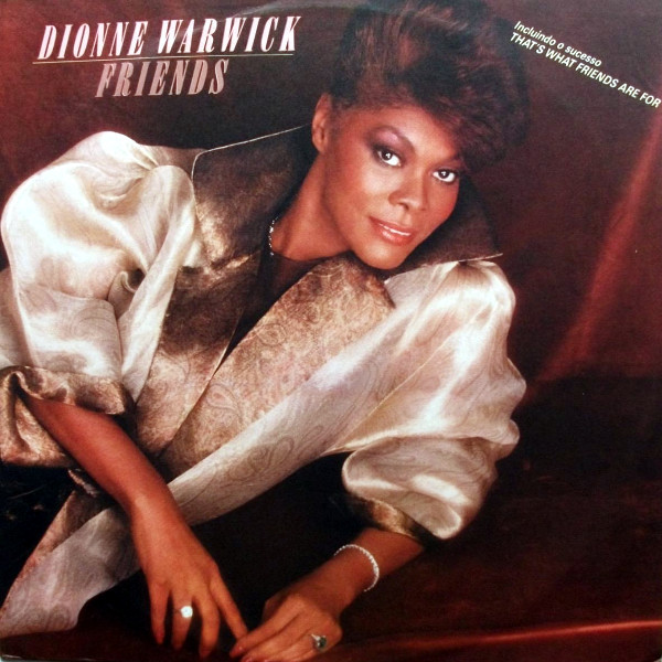 Dionne Warwick — Friends, capa do disco