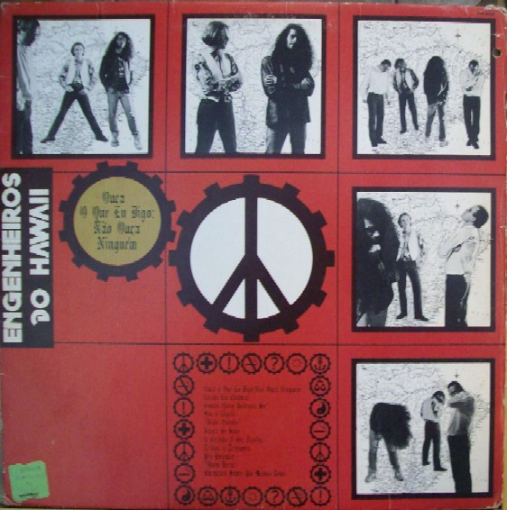 Engenheiros Do Hawaii — Ouça O Que Eu Digo, Não Ouça Ninguém, capa do disco