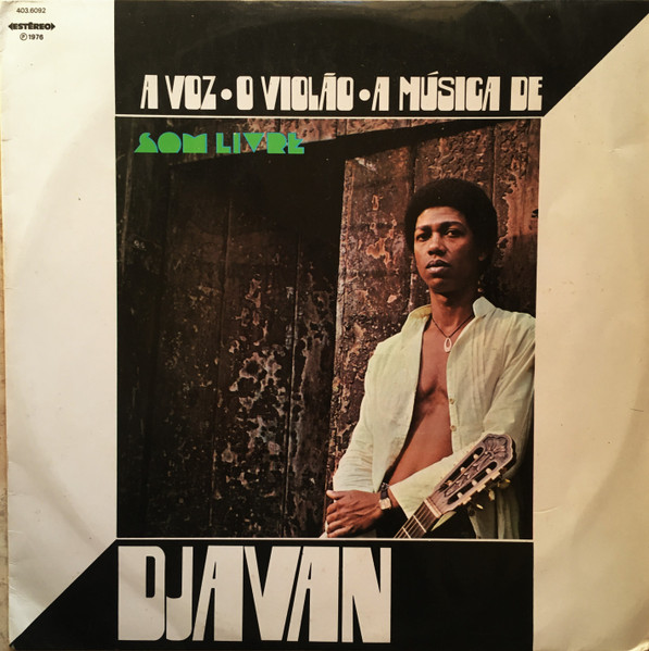 Djavan — A Voz, O Violão, A Música De Djavan, capa do disco