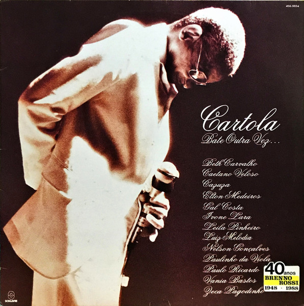 Various — Cartola – Bate Outra Vez…, capa do disco