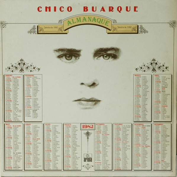 Chico Buarque — Chico Buarque — Almanaque, capa do disco