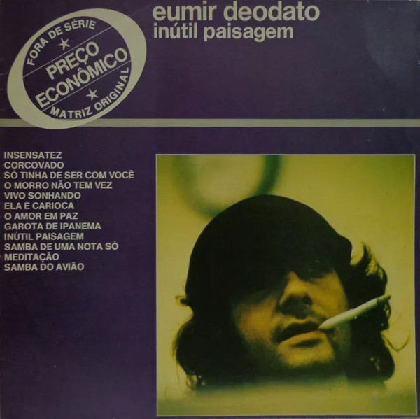 Eumir Deodato — Inútil Paisagem, capa do disco