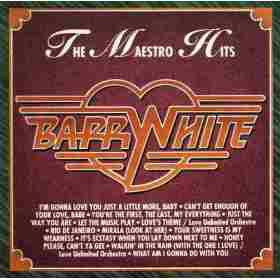Barry White — The Maestro Hits, capa do disco