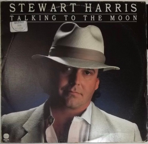 Stewart Harris — Talking To The Moon, capa do disco