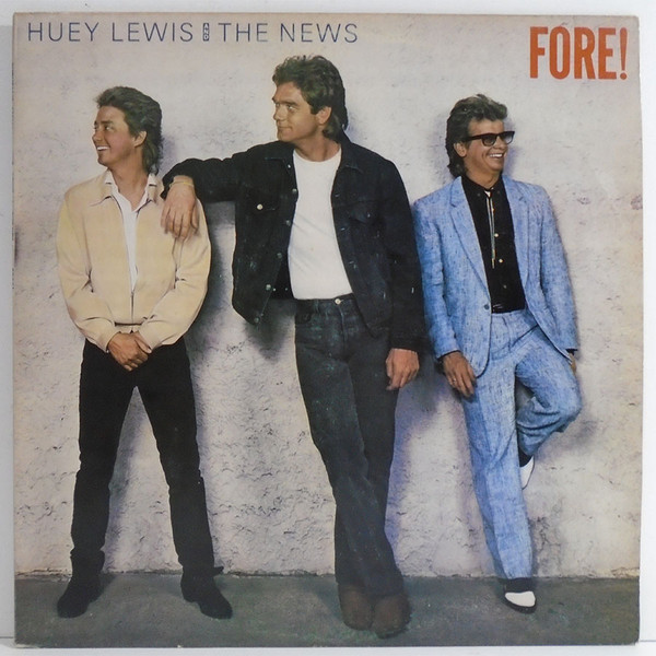 Huey Lewis & The News — Fore!, capa do disco