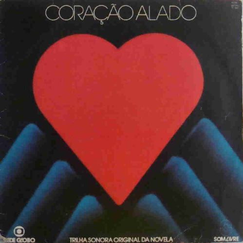 Capa do disco Coração Alado (Trilha Sonora Original Da Novela) (LP, Capa: VG+ Disco: VG+)