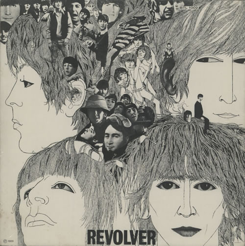 The Beatles — Revolver, capa do disco
