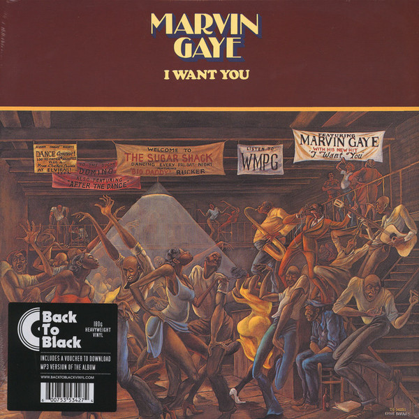 Marvin Gaye — I Want You, capa do disco