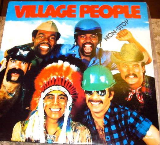 Village People — Non Stop, capa do disco